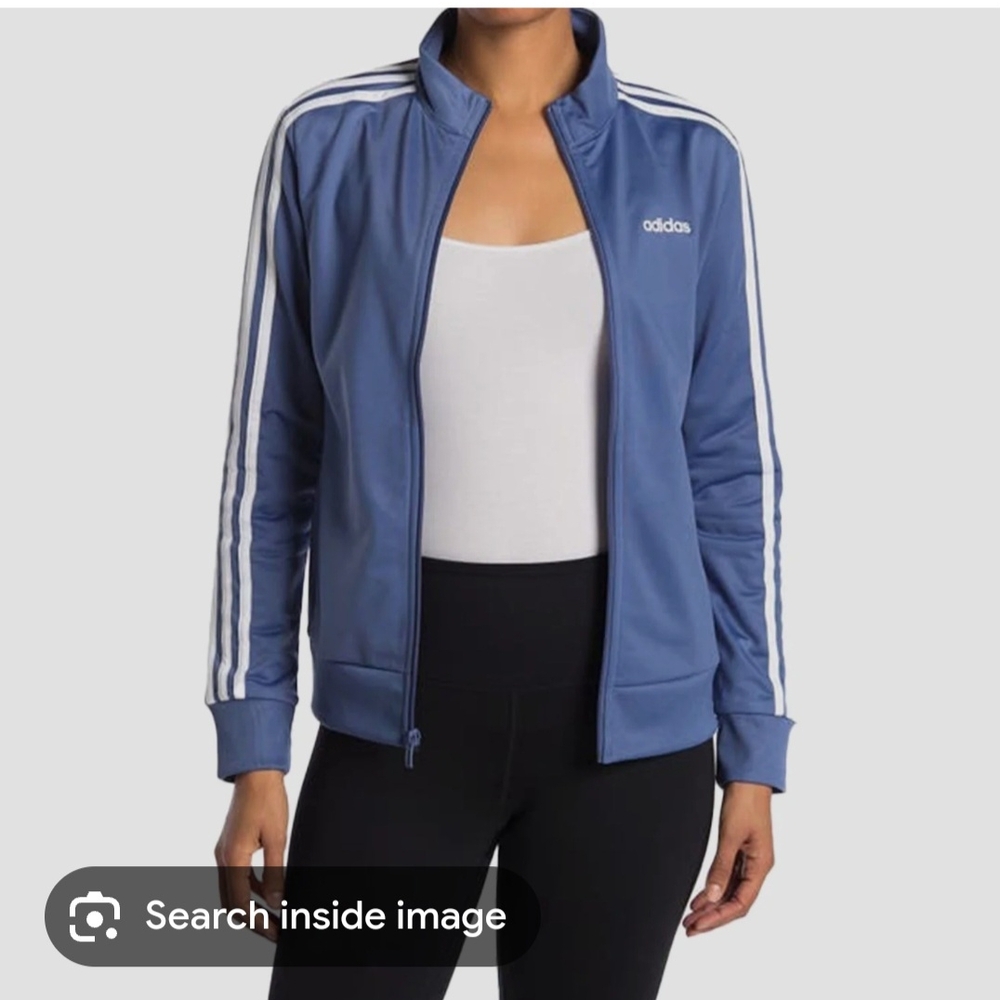 Adidas Women's Blue Track Jacket